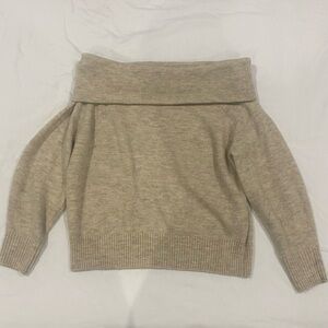 Cozy Beige Turtleneck Sweater